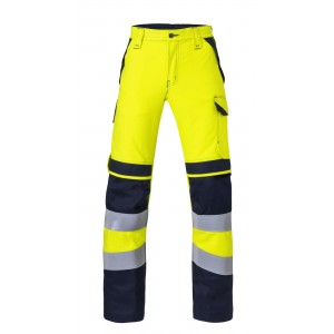Werkbroek MS 80308 geel/blw