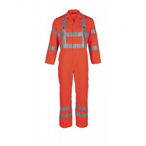 Overall fluo oranje 2400