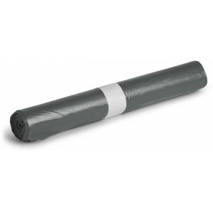Afvalzak 60x80 cm HDPE grijs