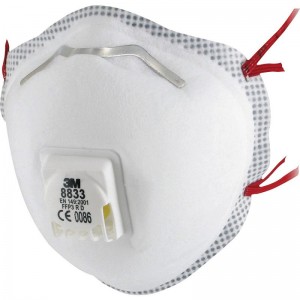 Stofmasker 8833 FFP3 R ds...
