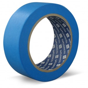 Maskingtape UV blauw 50 mtr