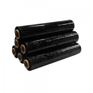 Stretchfolie 20 mu zwart