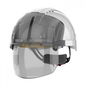 Veiligheidshelm met vizier...