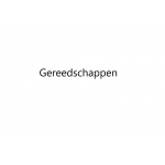 Machinaal gereedschap